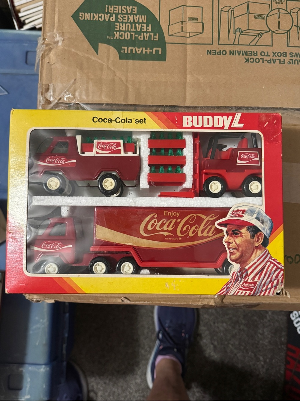 Vintage 1976 Buddy L Coca-Cola Set "Brute"